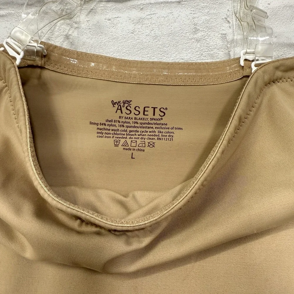 Assets by Sara Blakely Spanx L Shapewear Slip Dress Invisible Convertible Straps